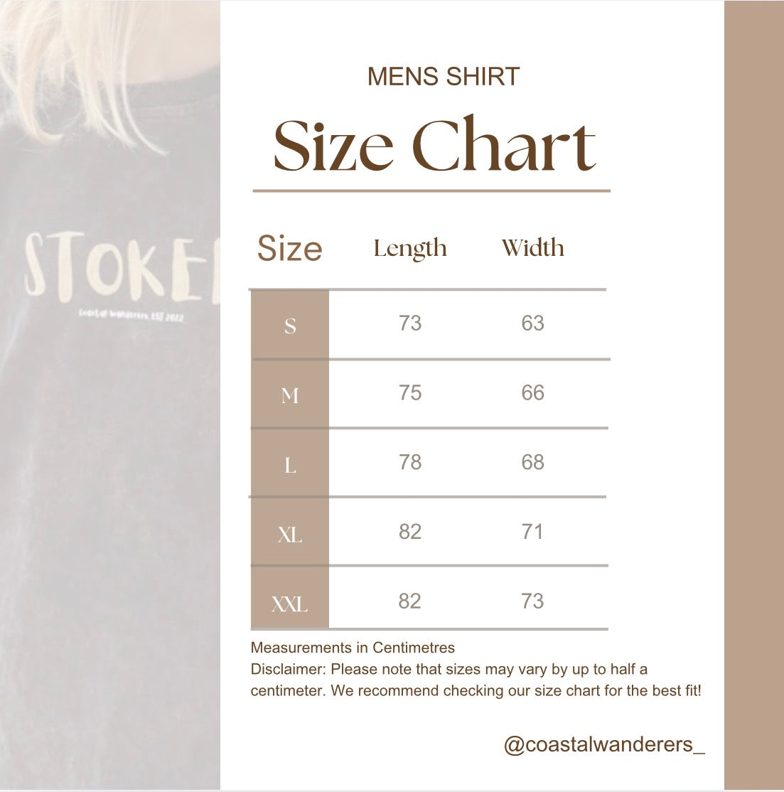 Adult Stoked tee