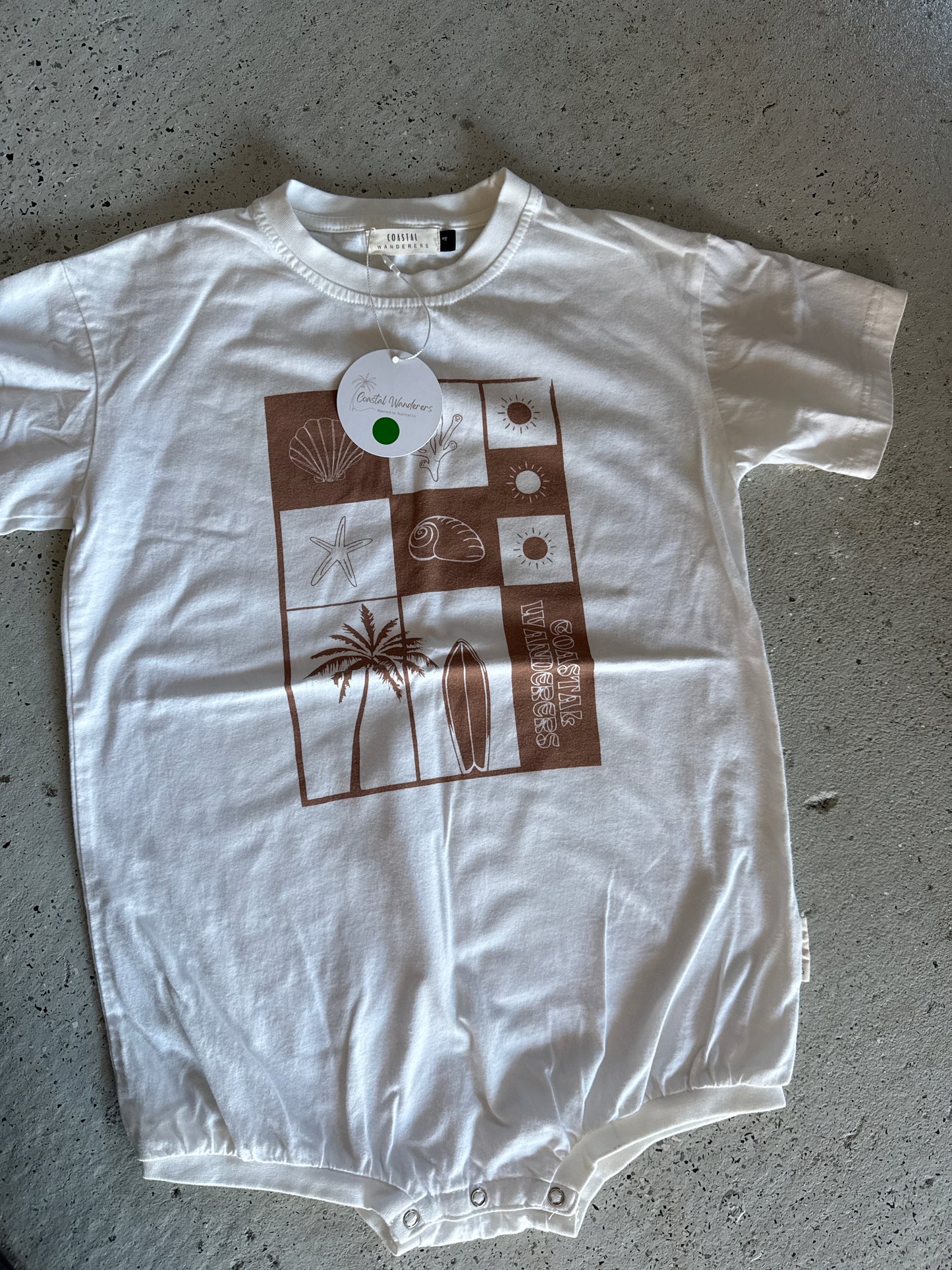 Reef tshirt romper size 4