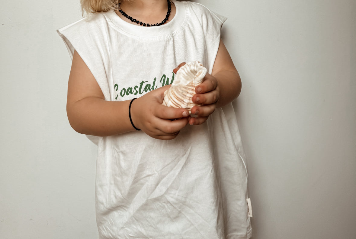 Coastal life singlet - kids