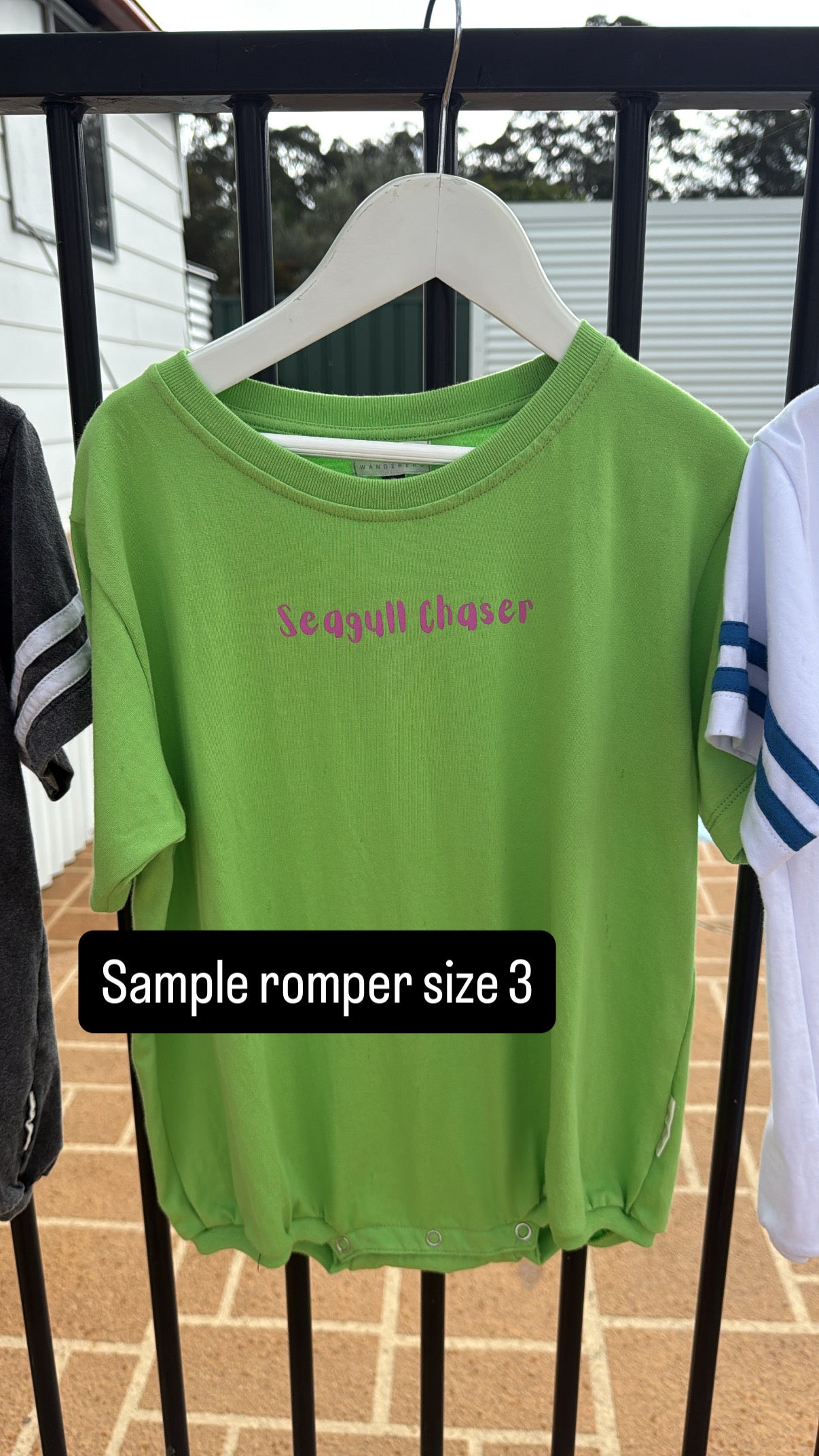 Sample romper kids size 3
