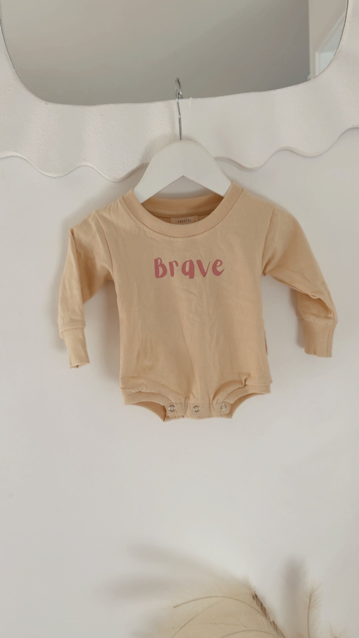 BRAVE LIKE A BANKSIA TREE long sleeve romper