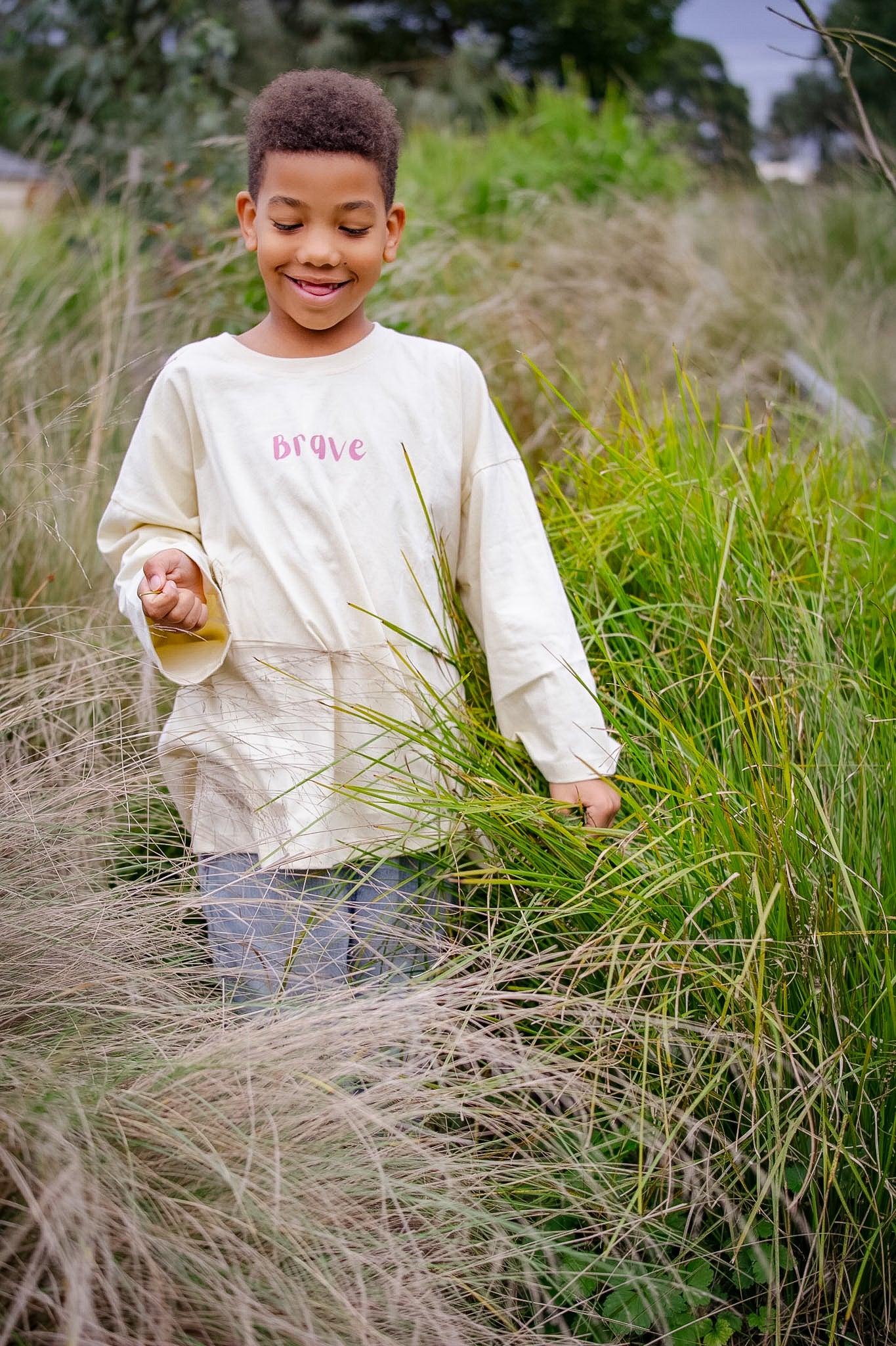 BRAVE LIKE A BANKSIA TREE - long sleeve tee