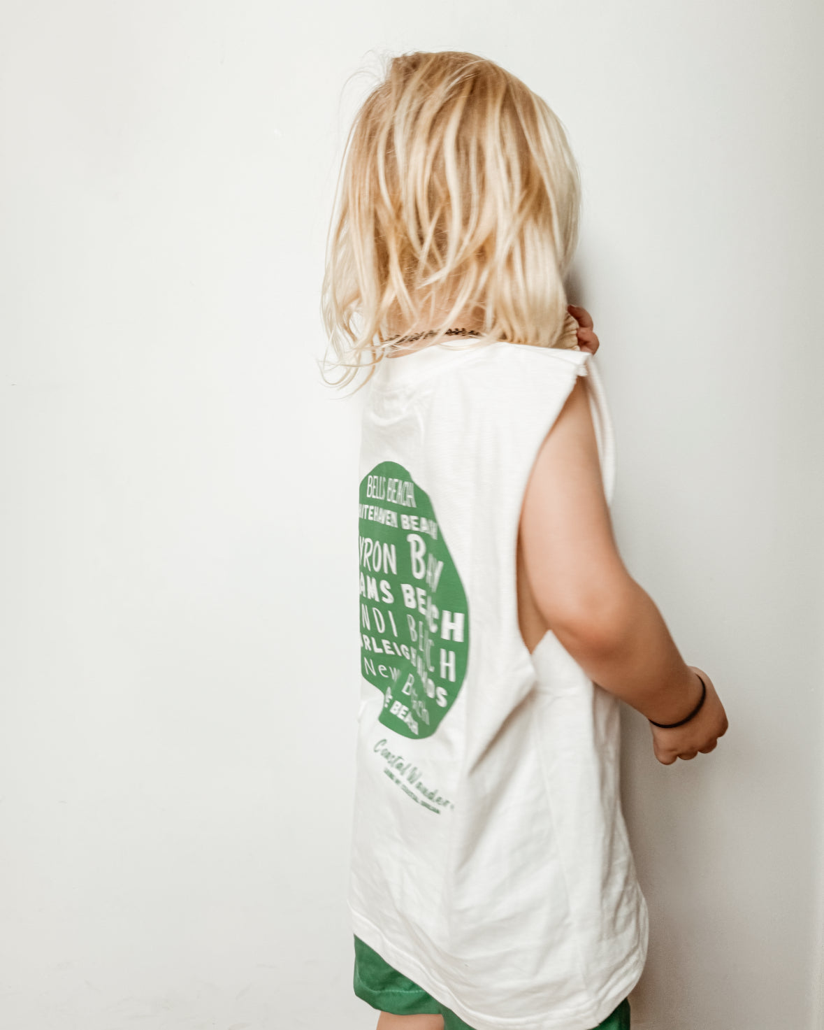 Coastal life singlet - kids