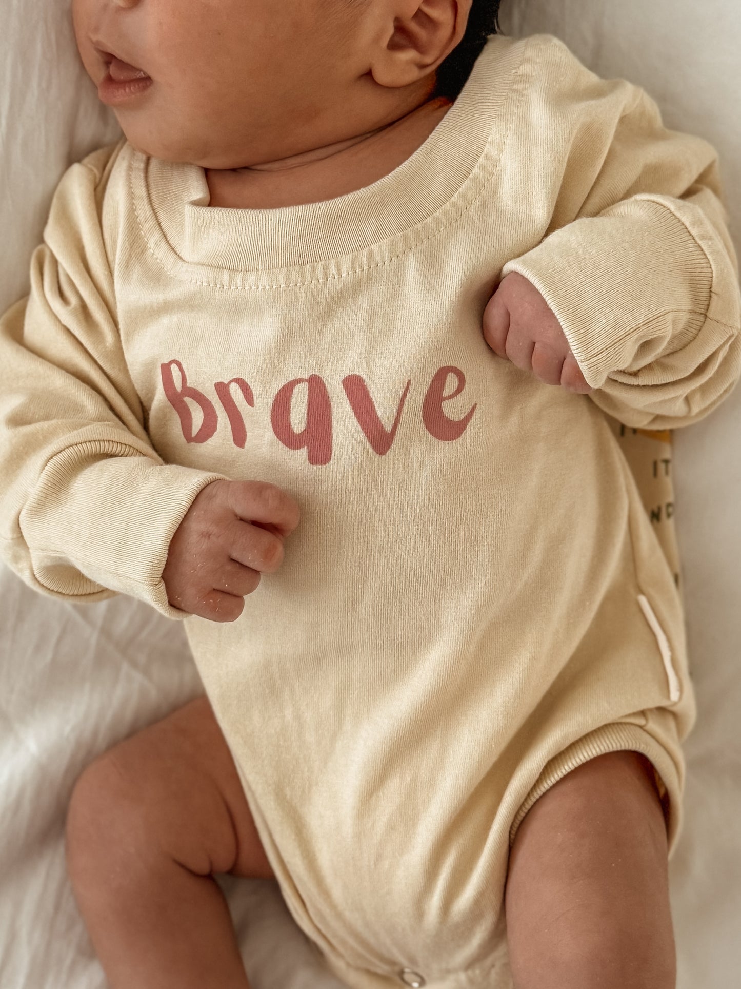 BRAVE LIKE A BANKSIA TREE long sleeve romper