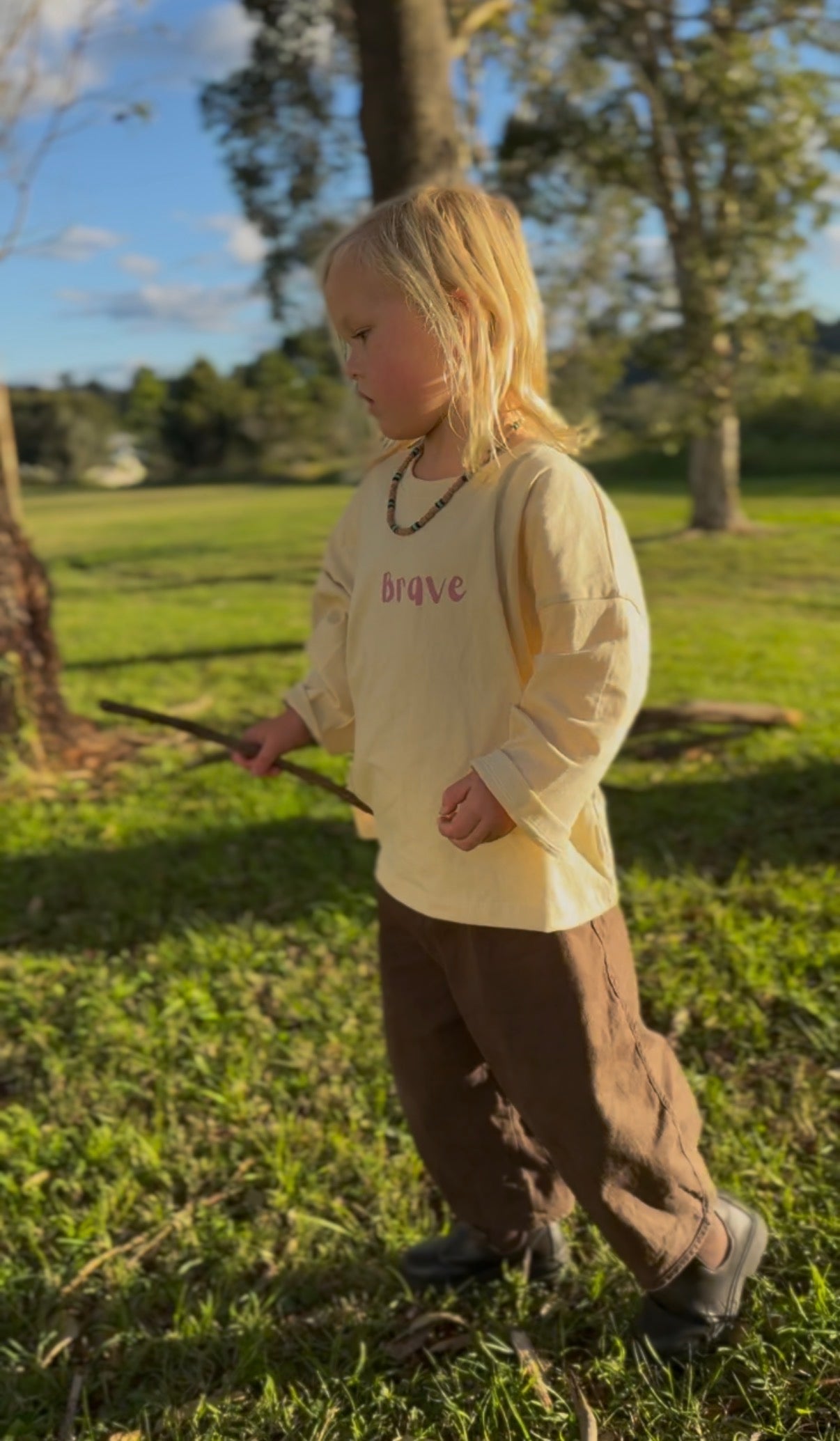 BRAVE LIKE A BANKSIA TREE - long sleeve tee