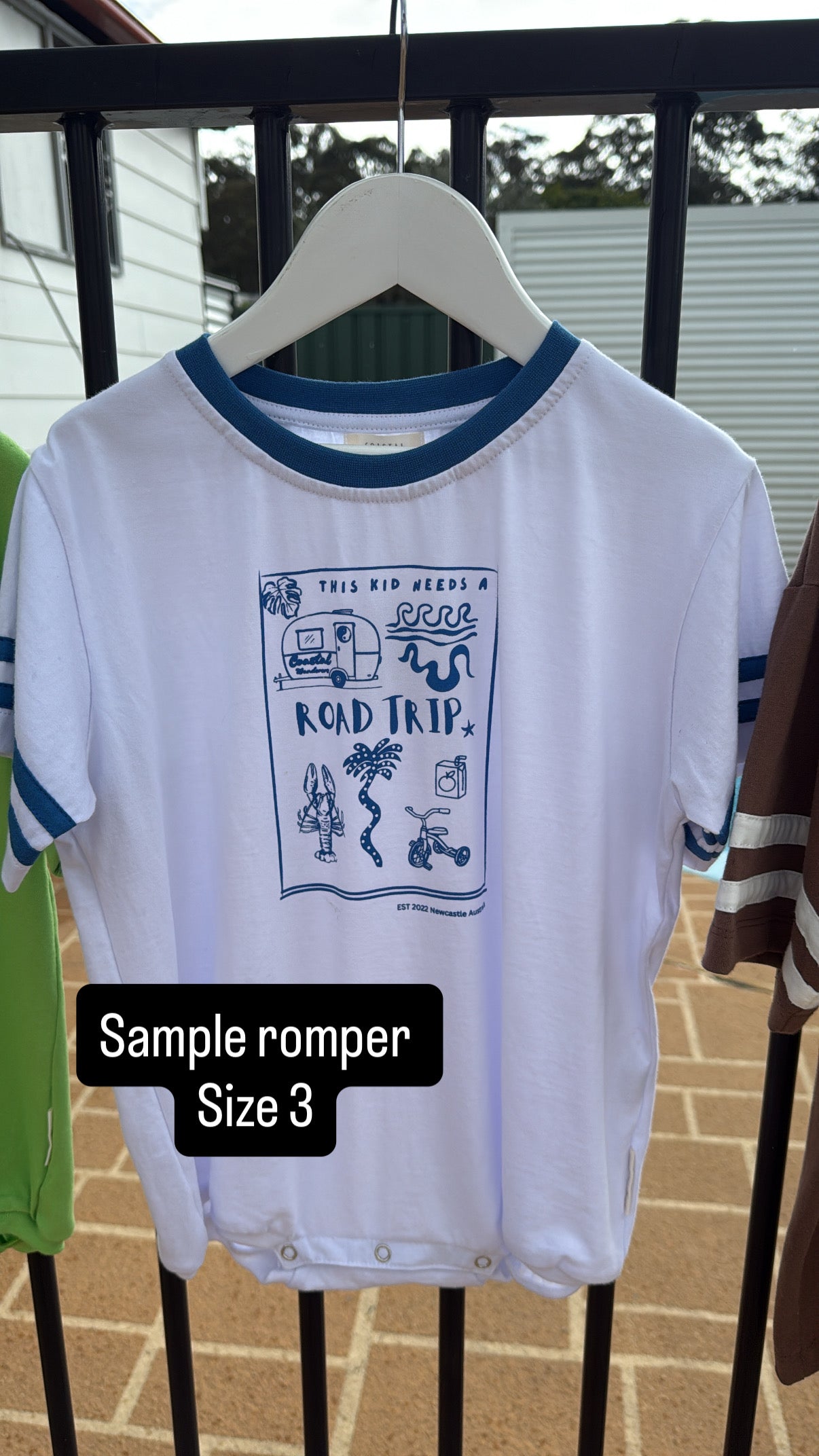 Sample romper kids size 3