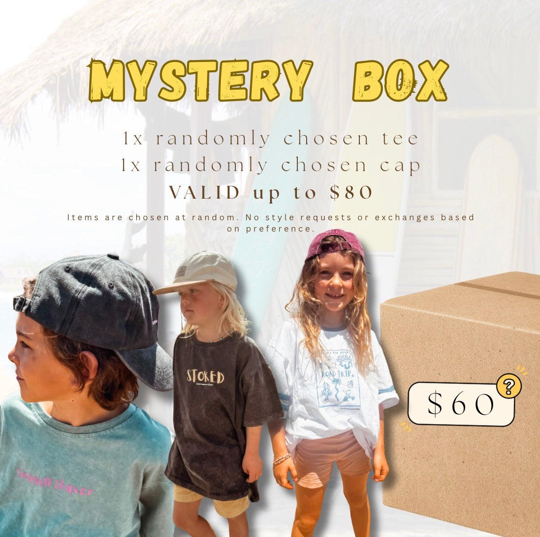 Tee & cap MYSTERY BOX
