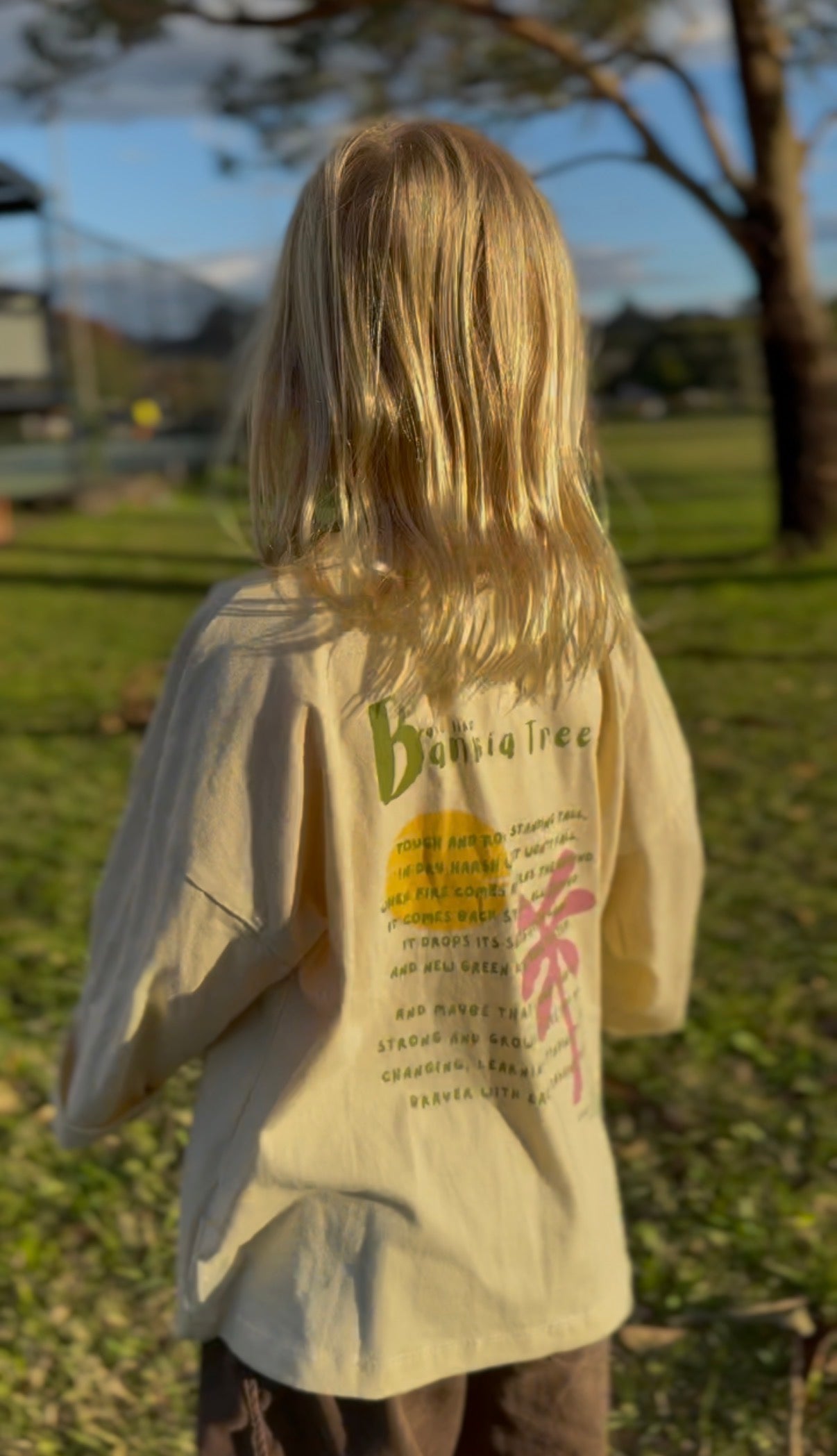 BRAVE LIKE A BANKSIA TREE - long sleeve tee