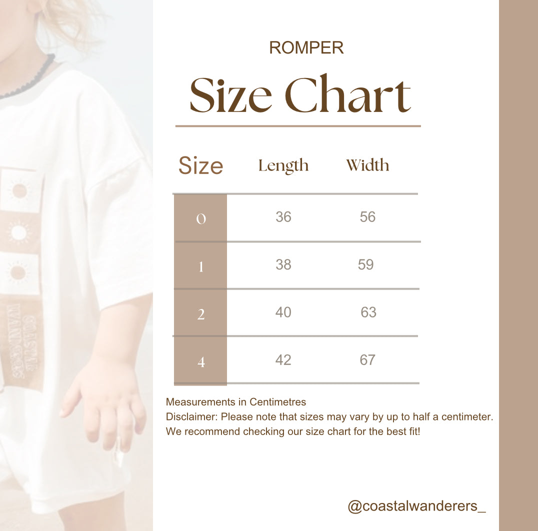 Reef t-shirt romper