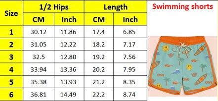 Salty Grom ~ Swim Shorts