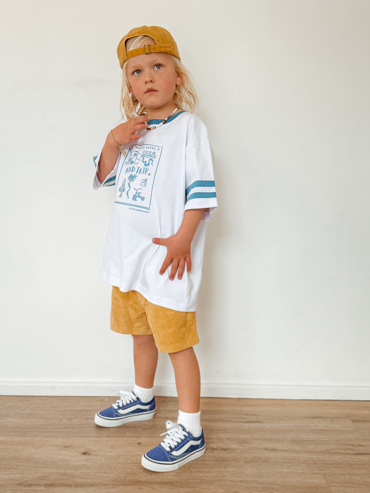 Road Trip kids tee