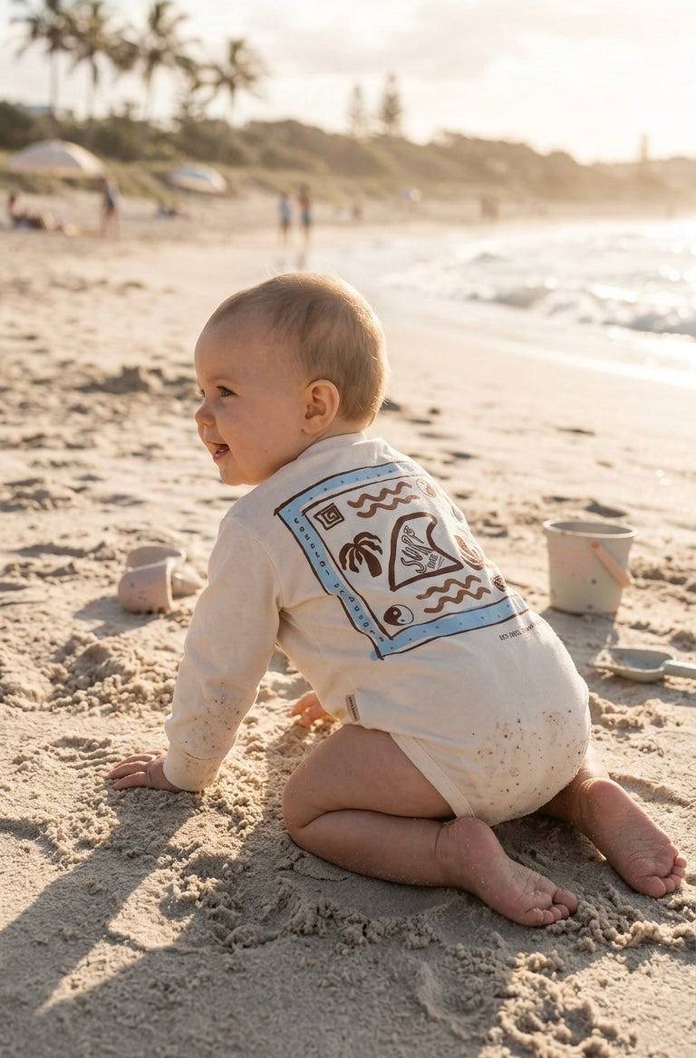 SURF SOUL long sleeve romper