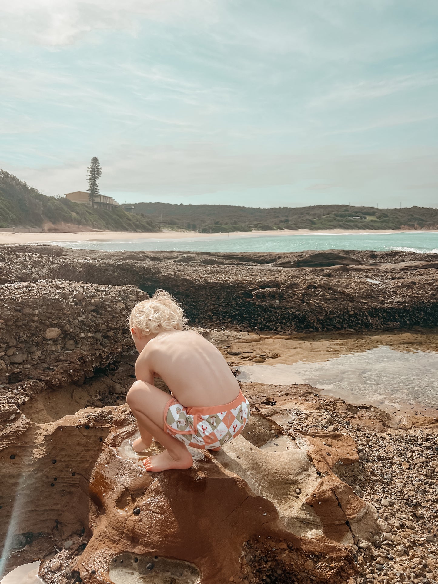 Coastal Cabana Swim Shorts