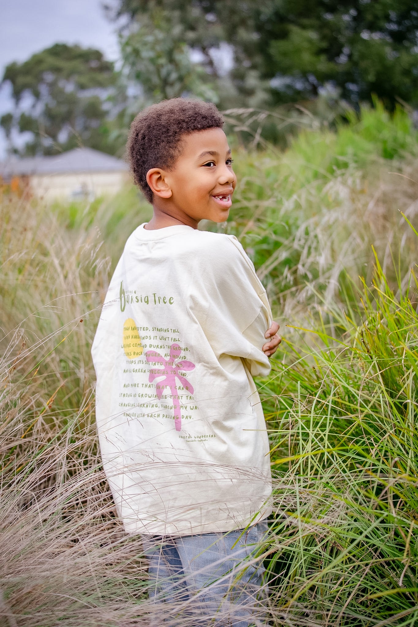 BRAVE LIKE A BANKSIA TREE - long sleeve tee