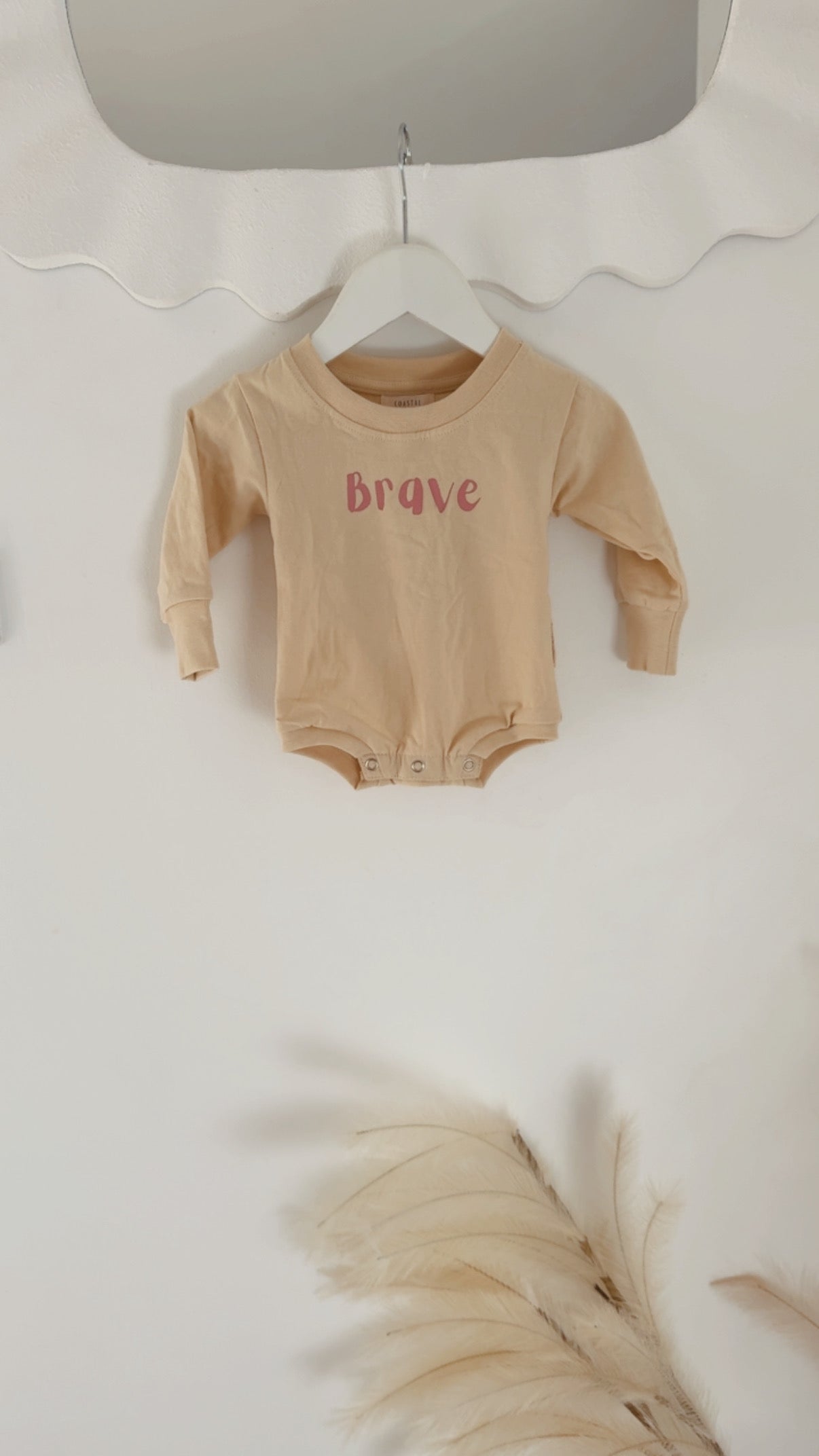 BRAVE LIKE A BANKSIA TREE long sleeve romper