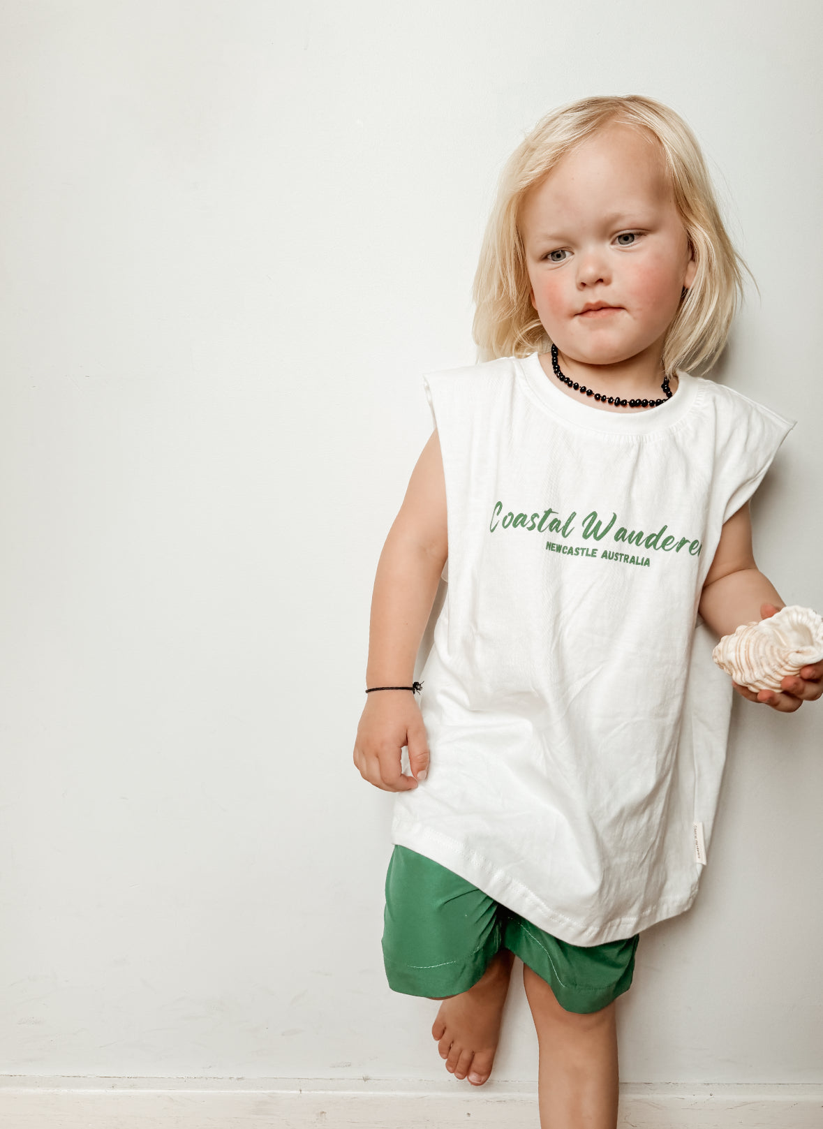 Coastal life singlet - kids