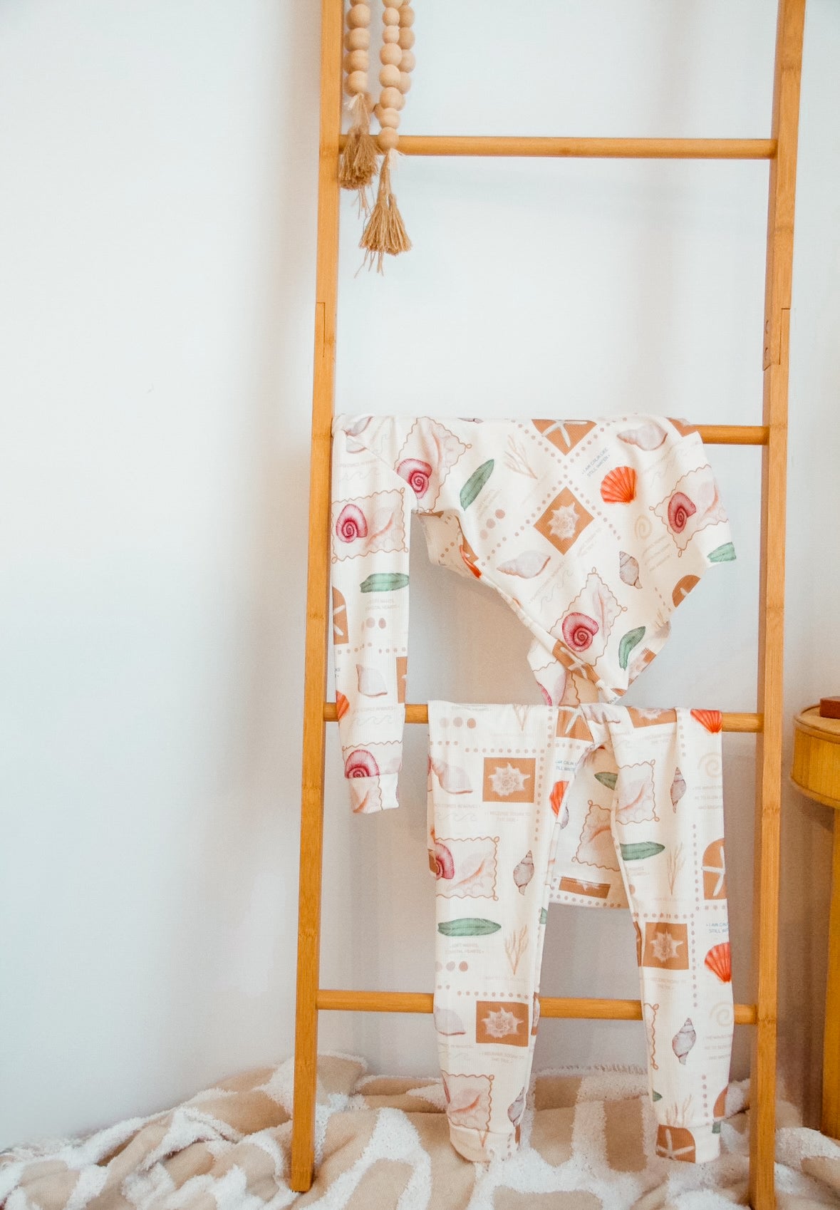 Coral Clouds 2 piece PJ set