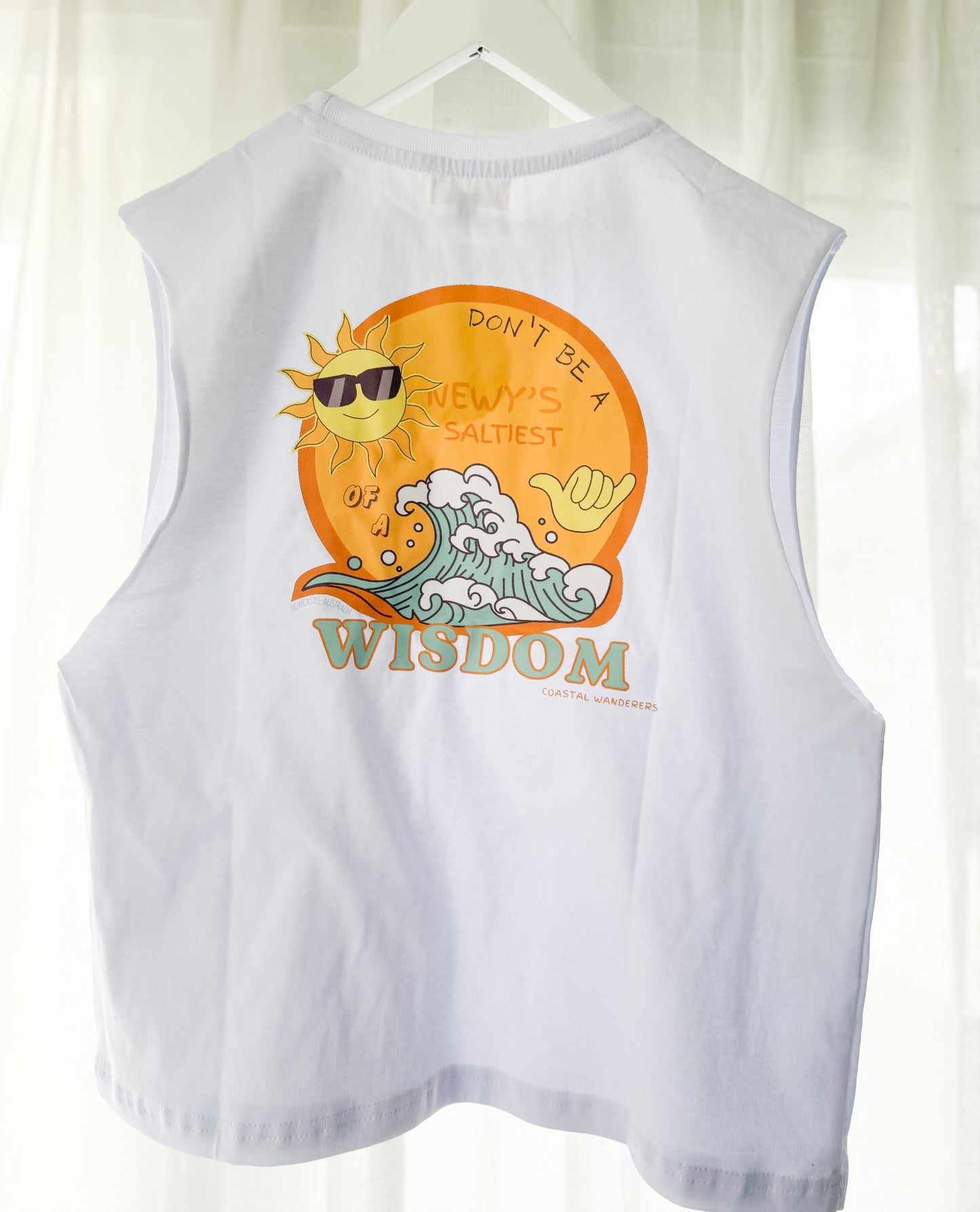 Saltiest Wisdom Singlet mens (SAMPLE)