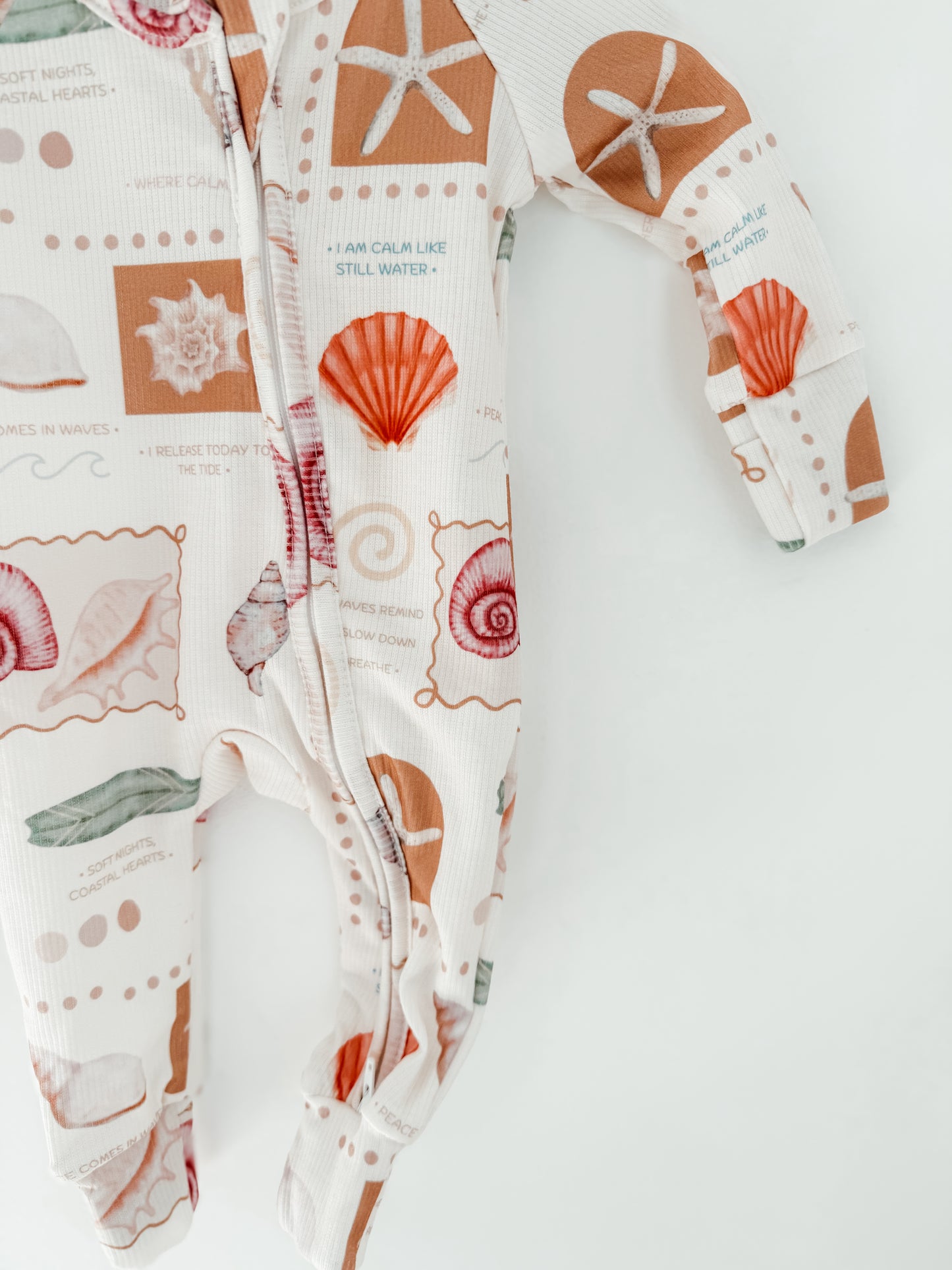Coral Clouds Romper