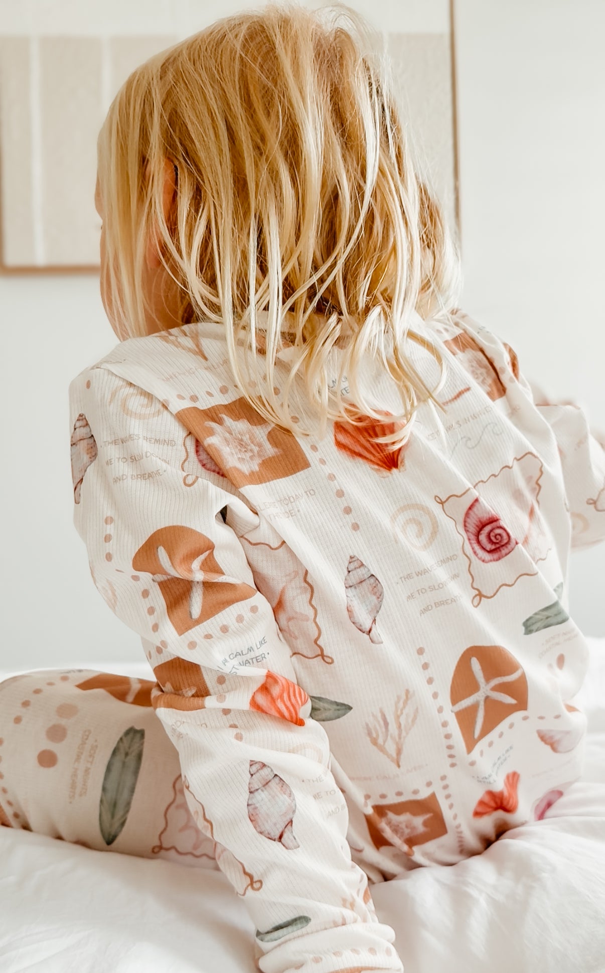 Coral Clouds 2 piece PJ set