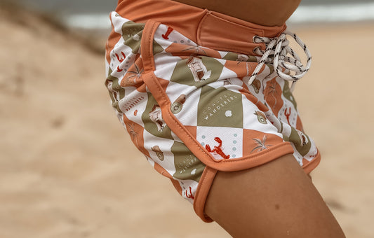Coastal Cabana Swim Shorts