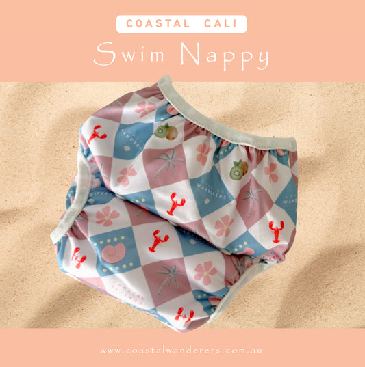 Coastal Cali - Swim Nappy