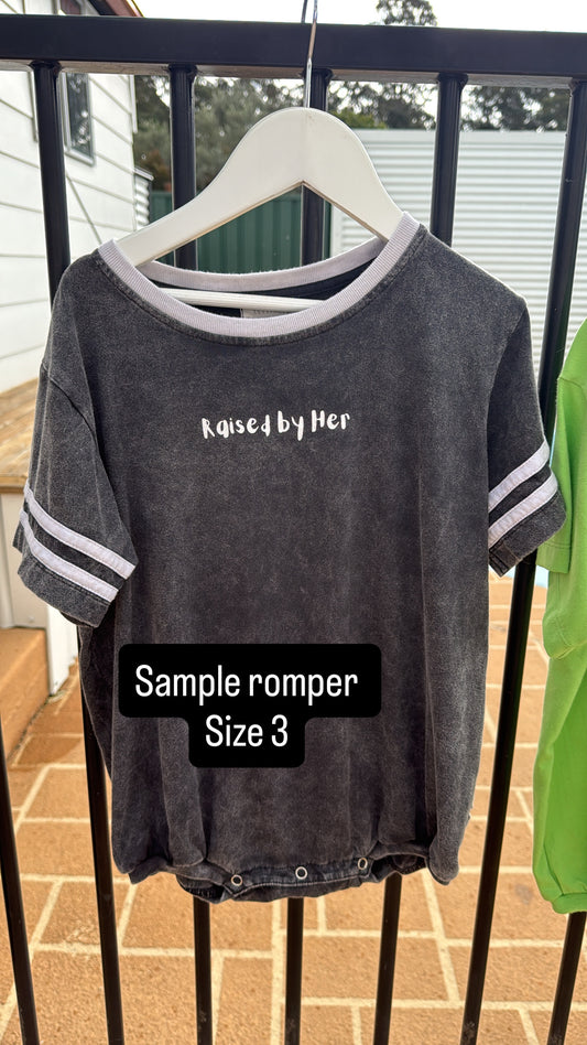 Sample romper kids size 3