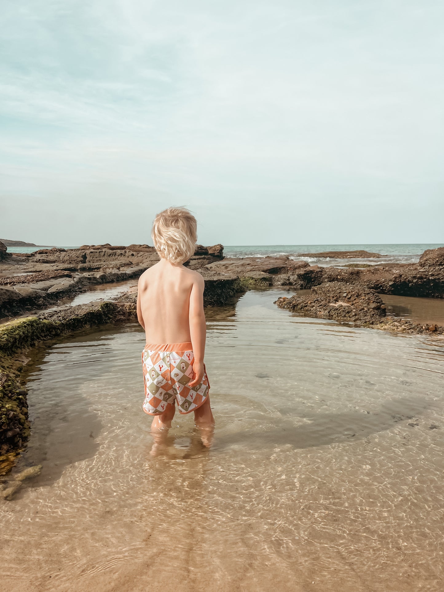 Coastal Cabana Swim Shorts
