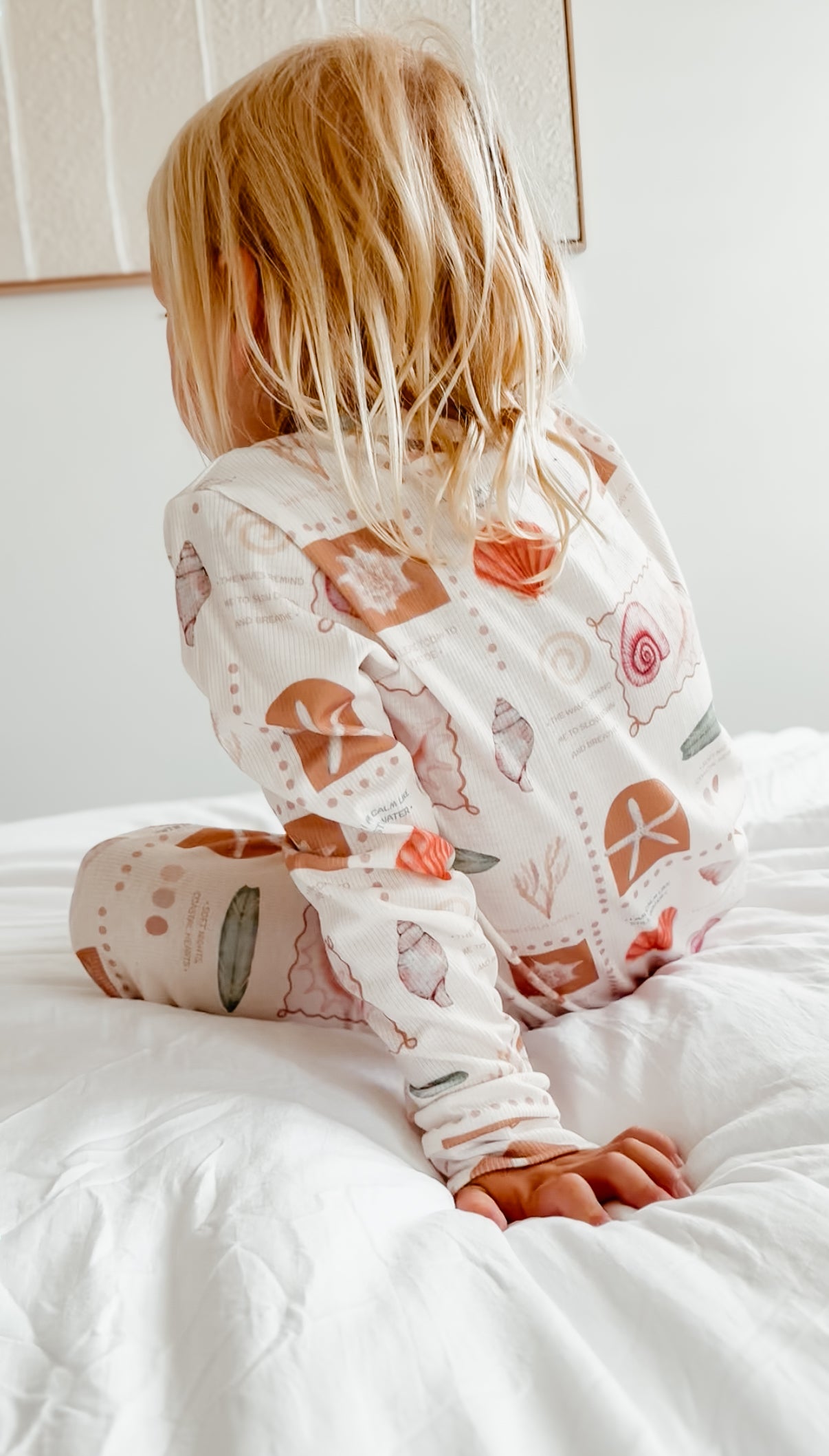 Coral Clouds 2 piece PJ set