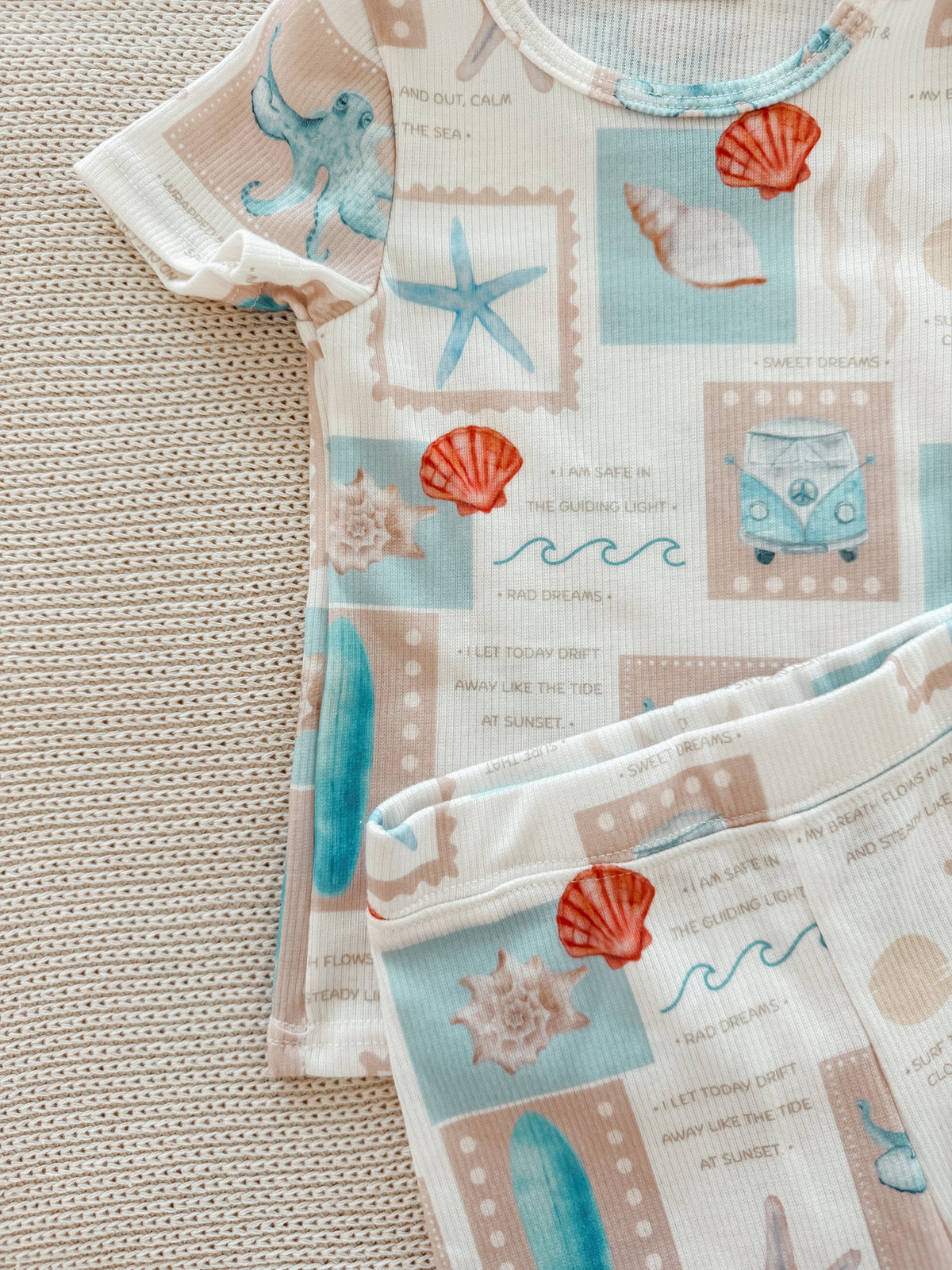 Blue Lagoon kids 2 piece pj set