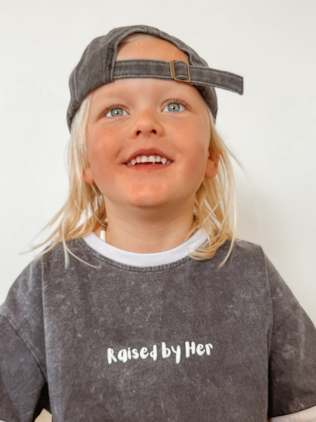 Raised By Her kids tee