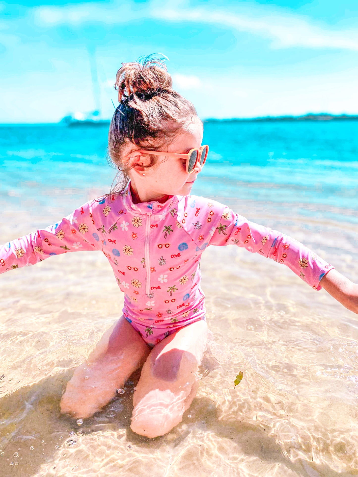 Ocean Disco ~ Girls swim suit