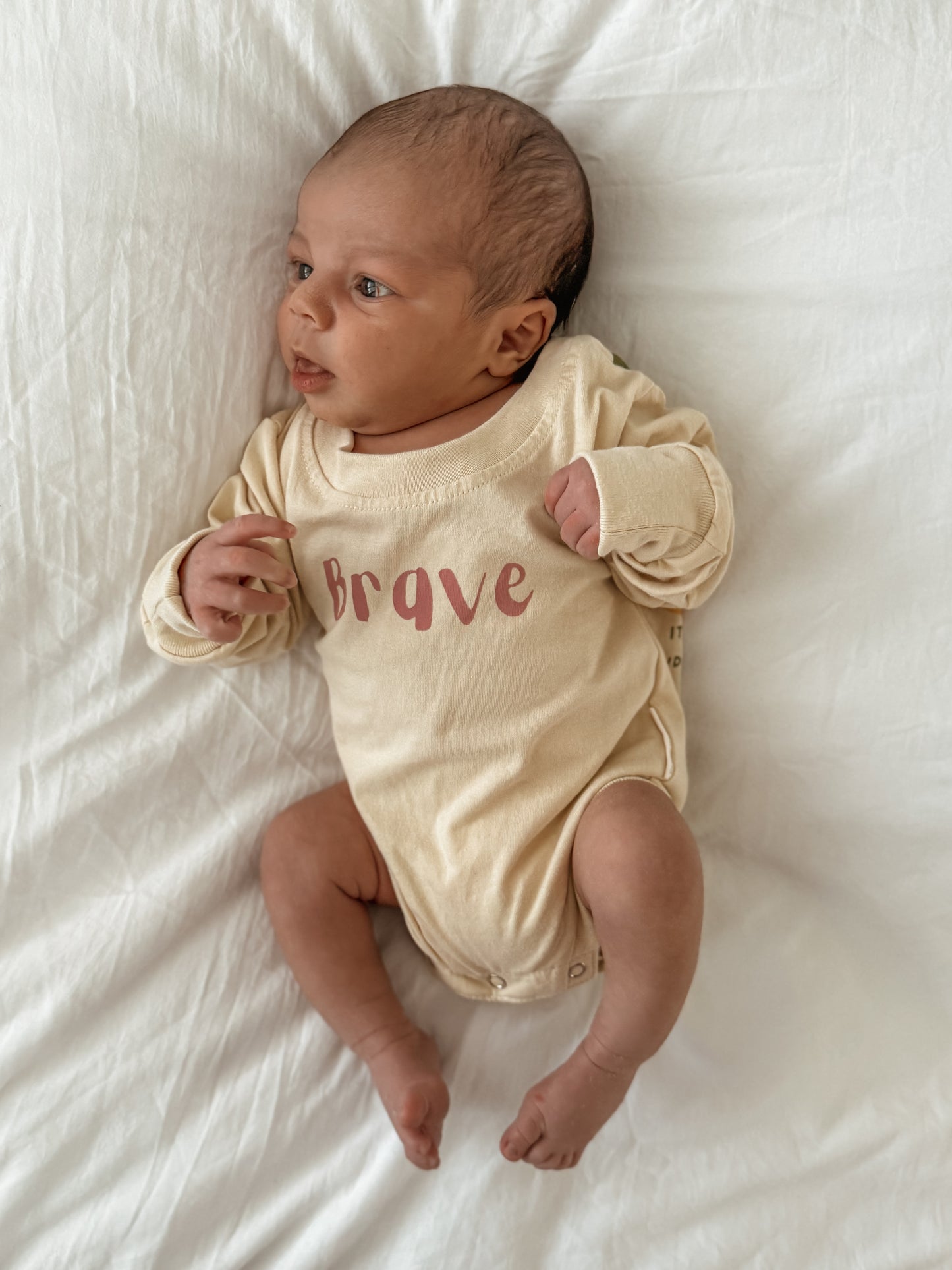 BRAVE LIKE A BANKSIA TREE long sleeve romper