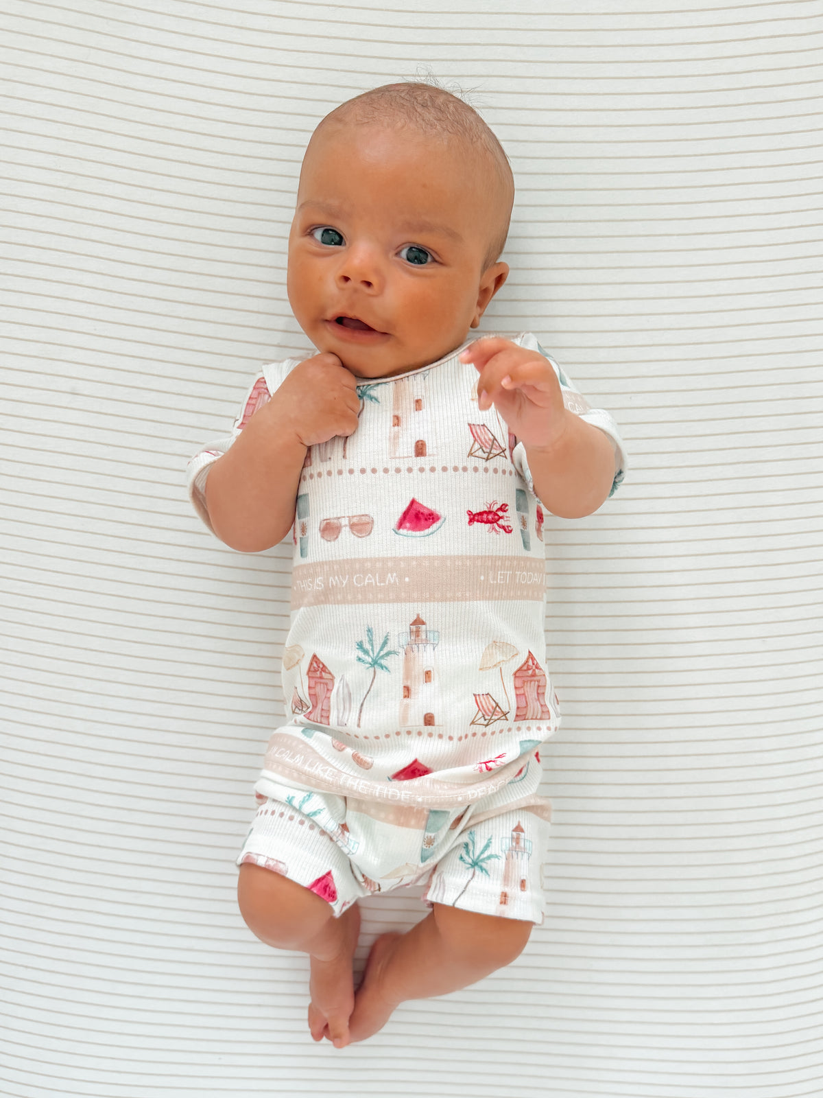 Island Paradise kids 2 piece pj set