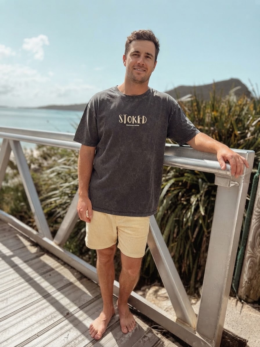 Adult Stoked tee