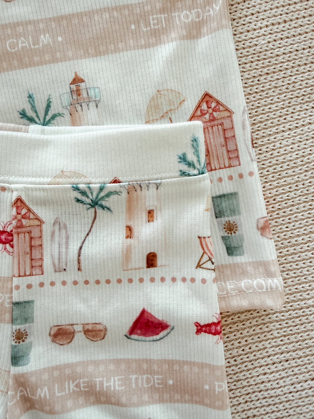 Island Paradise kids 2 piece pj set