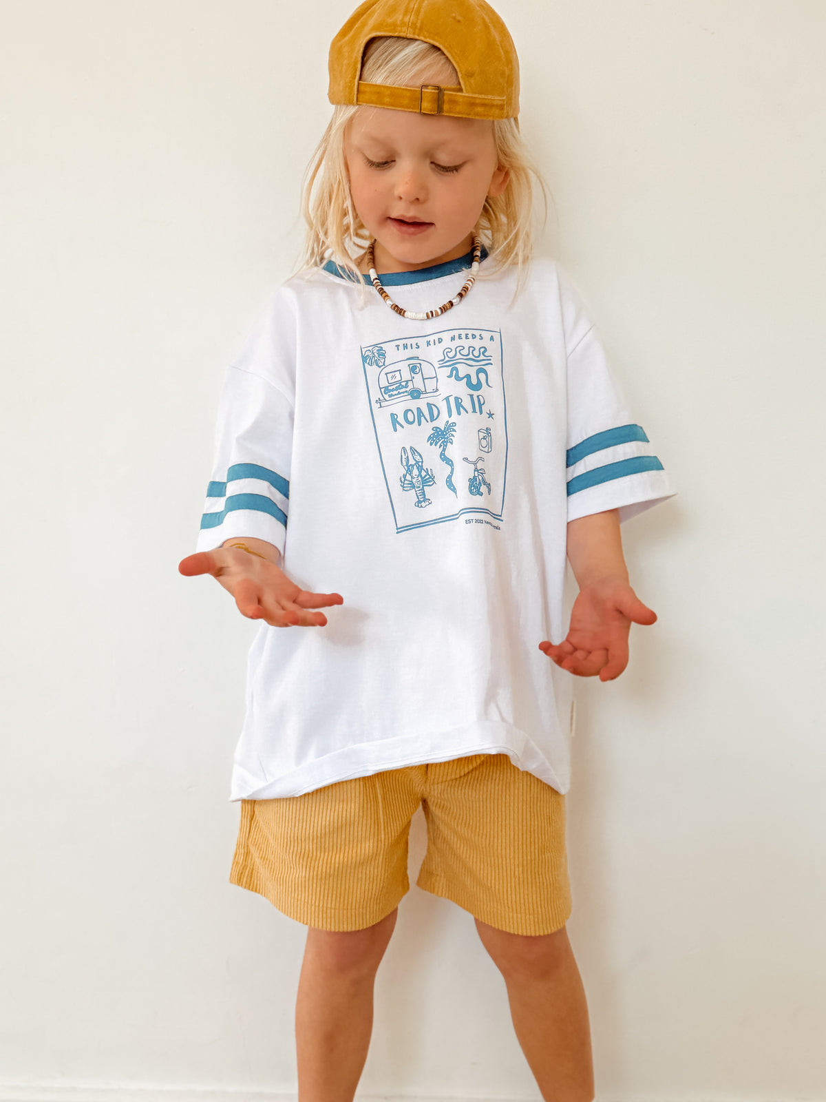 Road Trip kids tee