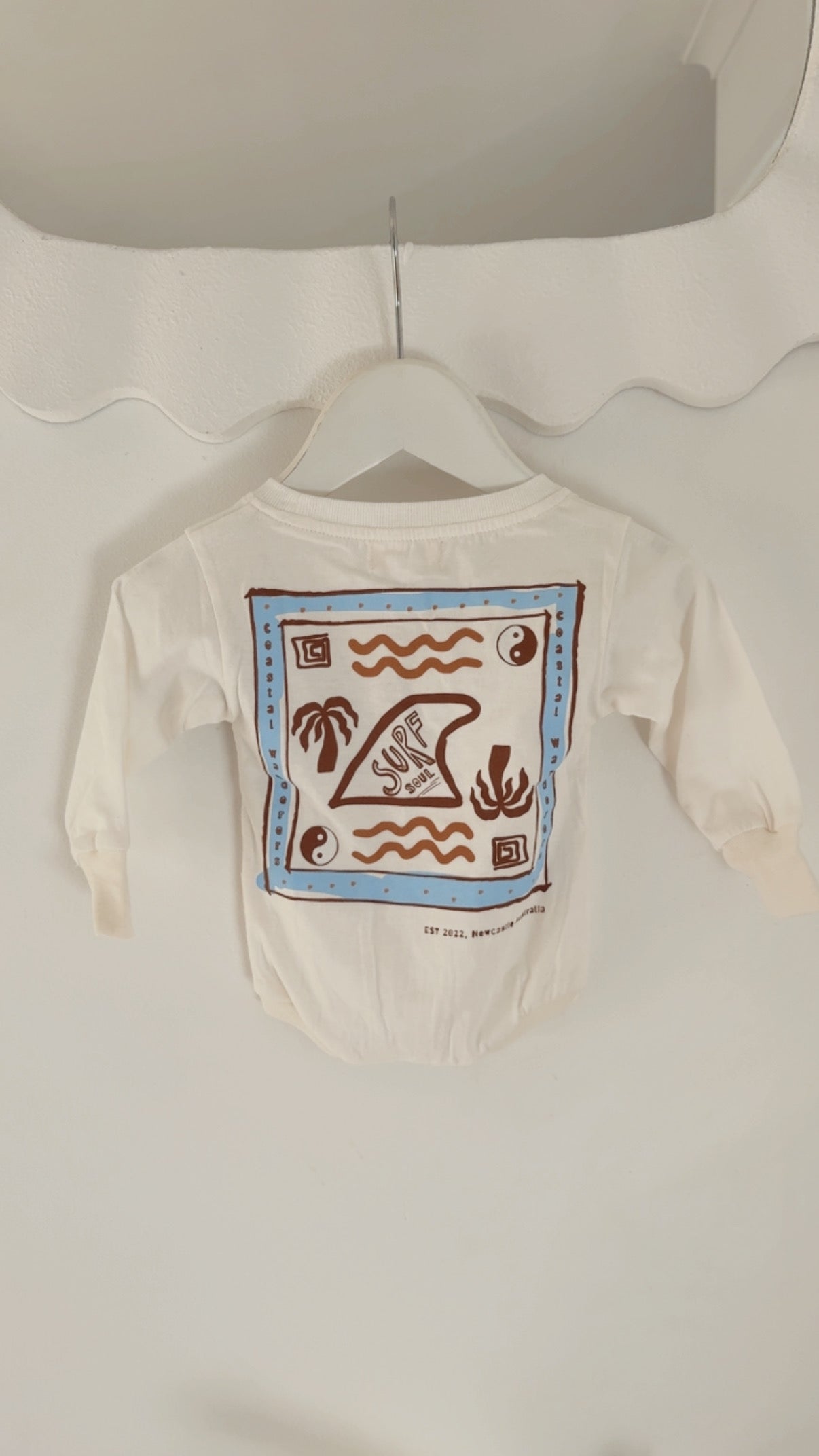 SURF SOUL long sleeve romper