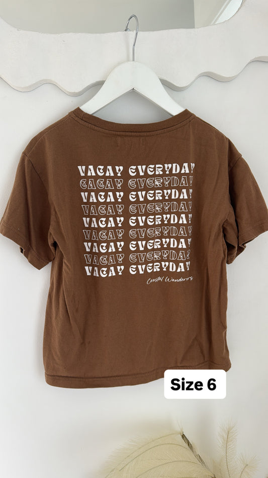 Size 6 tee