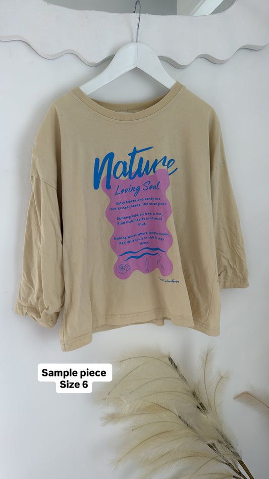 Sample piece size 6-8