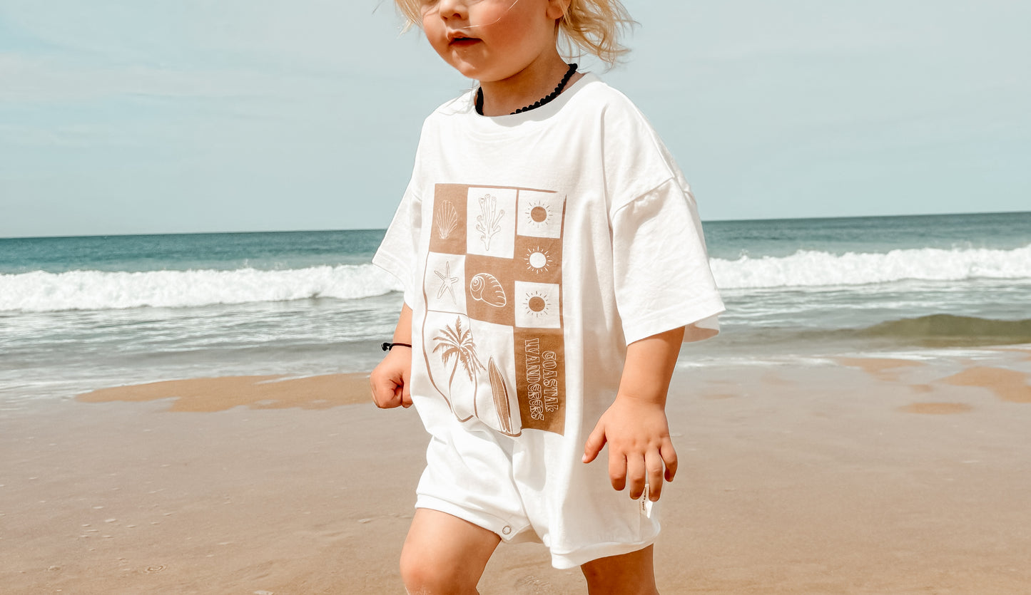 Reef t-shirt romper