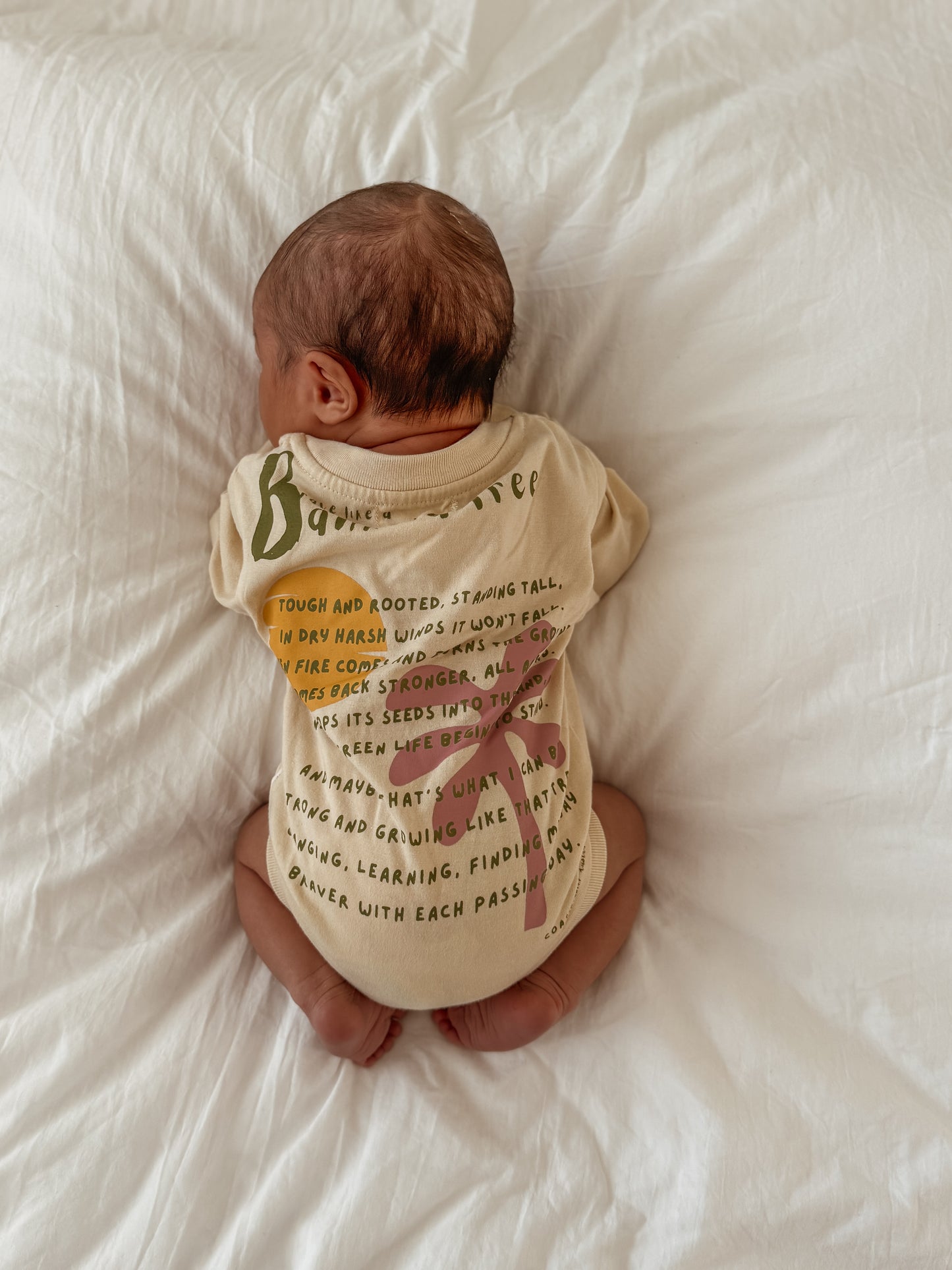 BRAVE LIKE A BANKSIA TREE long sleeve romper