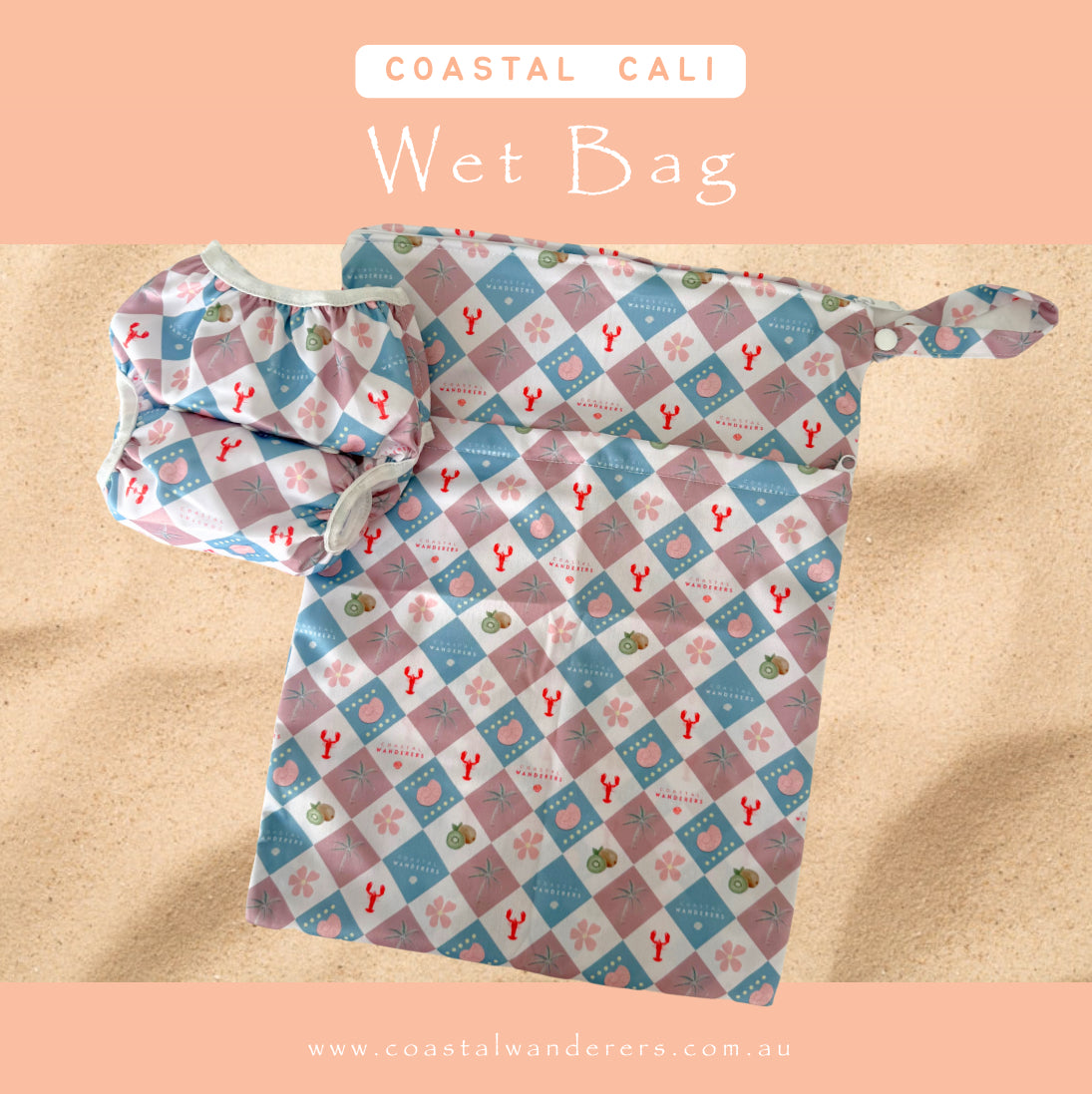 Coastal Cali - Wet bag