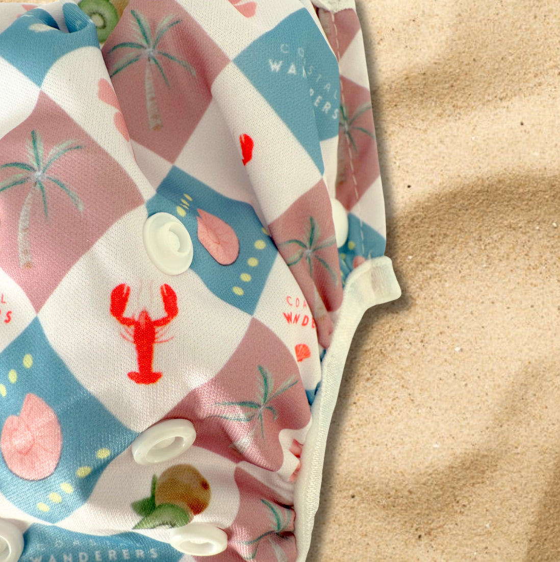 Coastal Cali - Swim Nappy