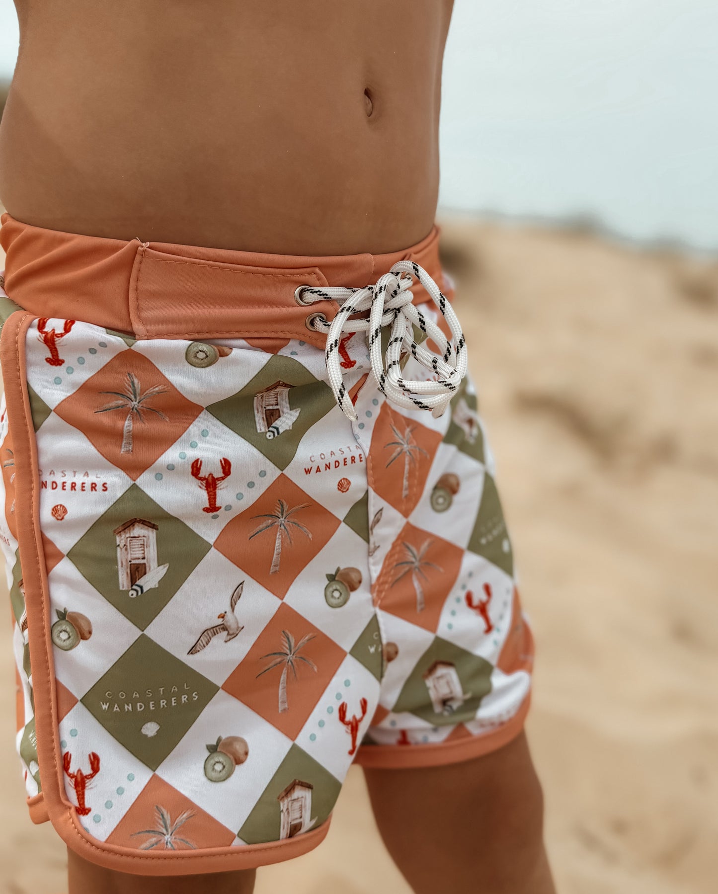Coastal Cabana Swim Shorts