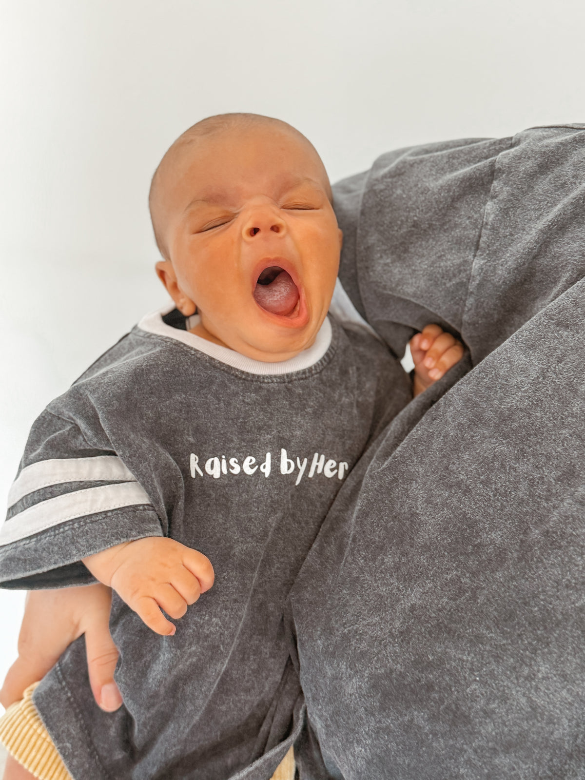 Raised By Her kids tee