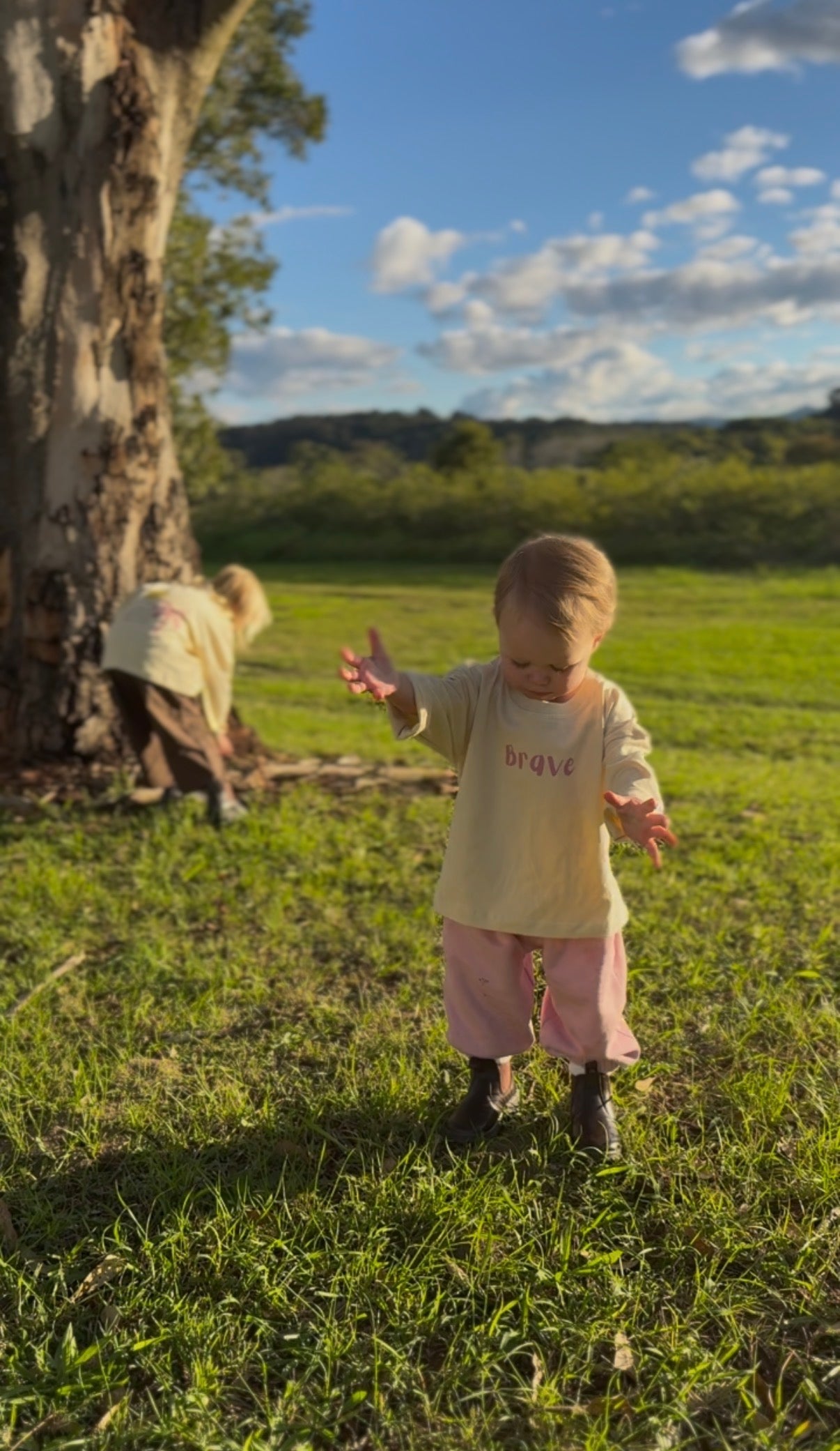 BRAVE LIKE A BANKSIA TREE - long sleeve tee