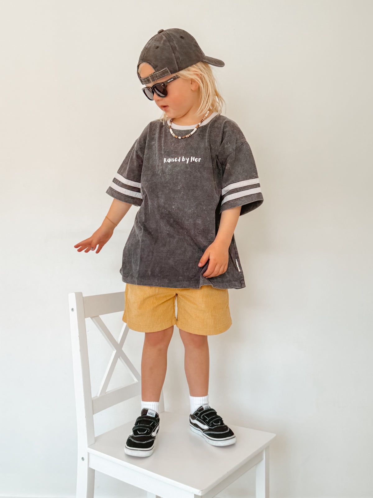 Raised By Her kids tee