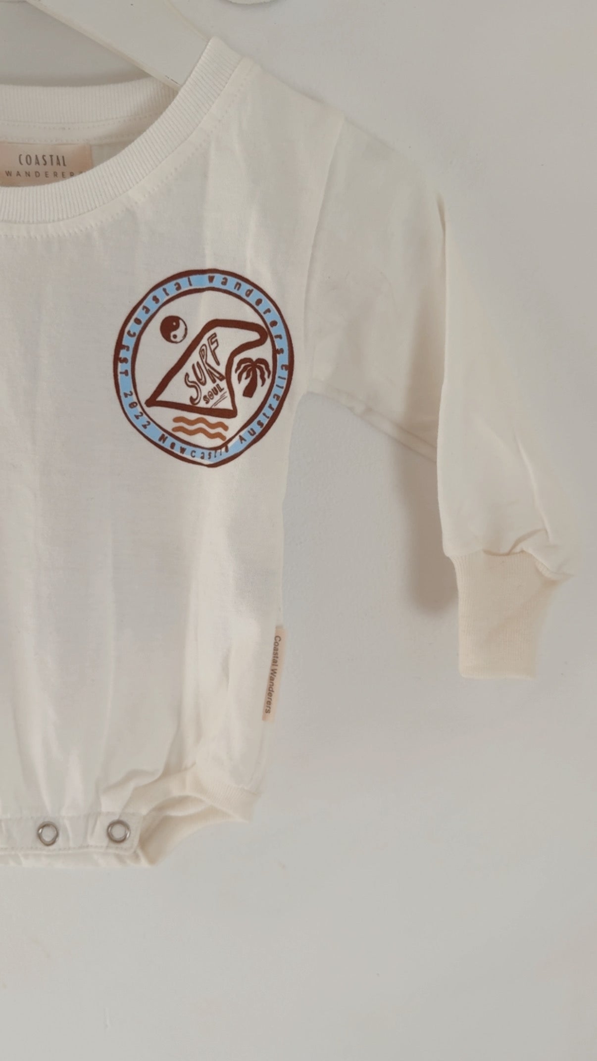 SURF SOUL long sleeve romper