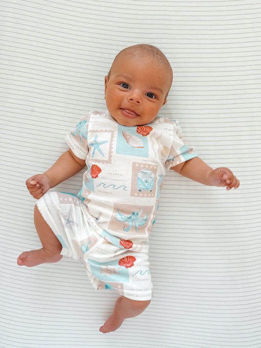 Blue Lagoon kids 2 piece pj set